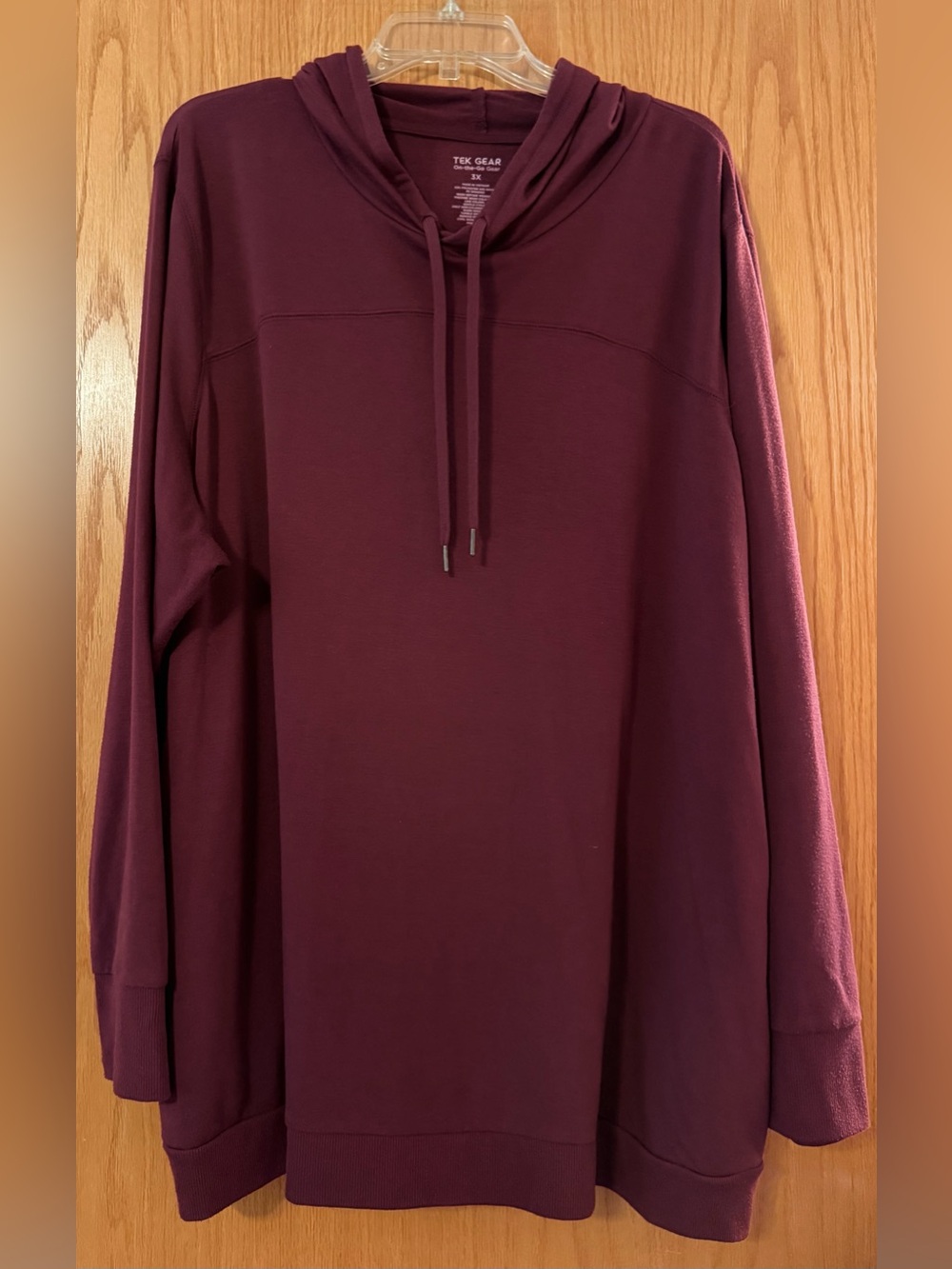 Tek Gear 3X excellent condition hoodie sweatshirt pullover pockets